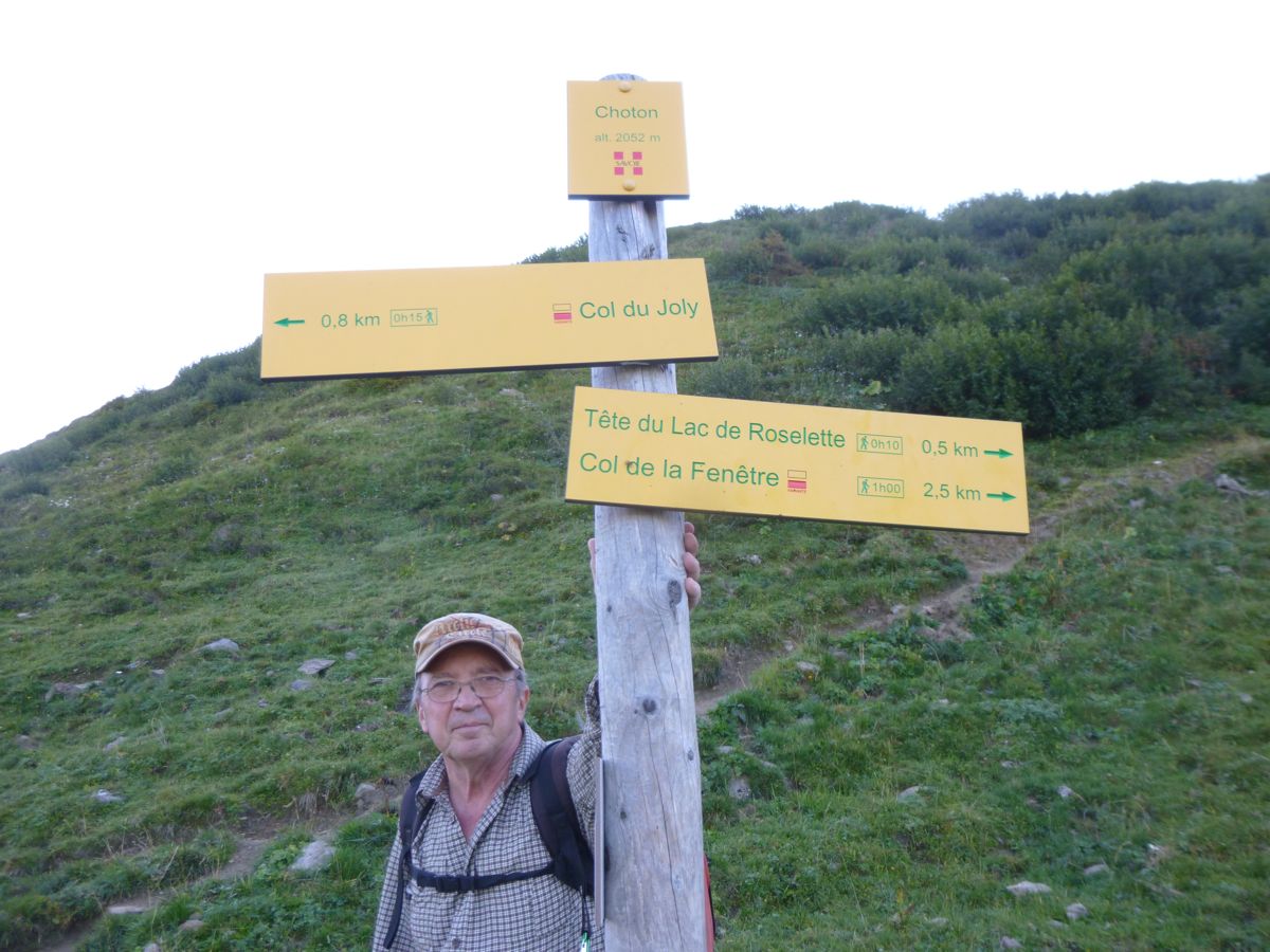 Col du Joly Rando Col de la Fenêtre