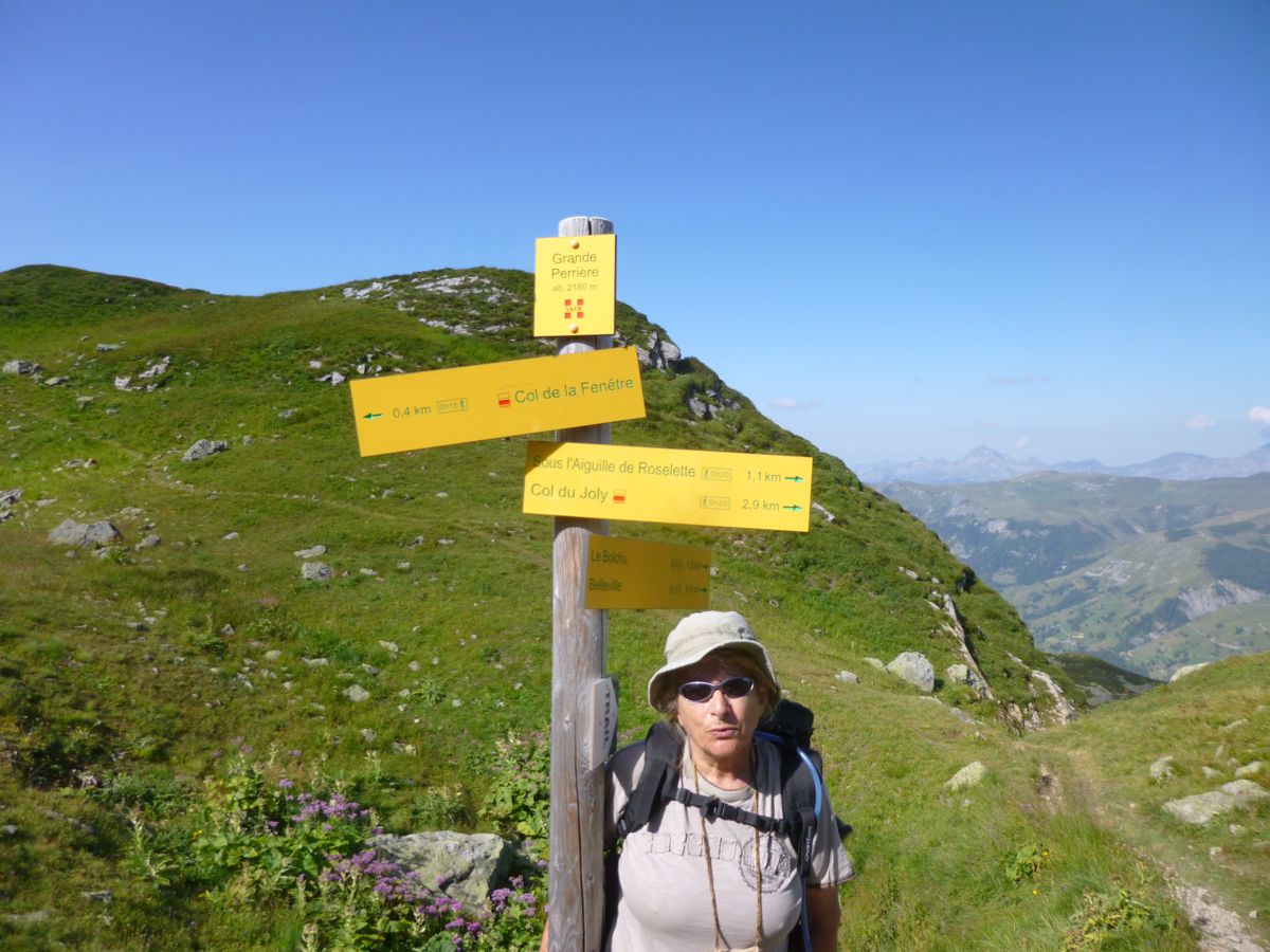 Col du Joly Rando Col de la Fenêtre