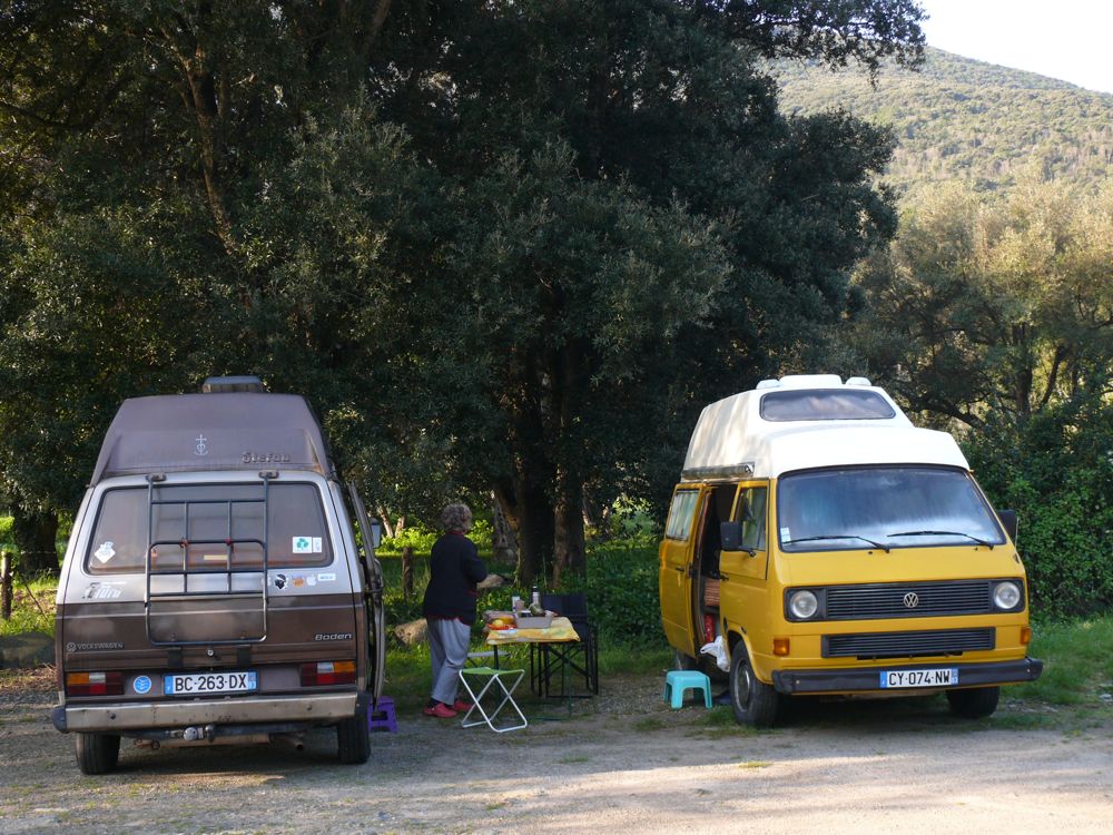 Bivouac sortie de Piazza
