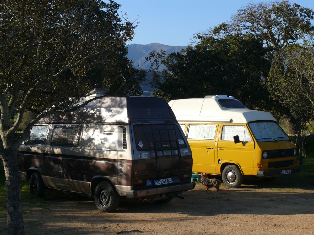 Bivouac plage de Lozari