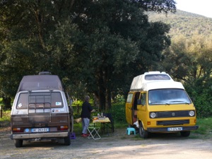 Bivouac sortie de Piazza