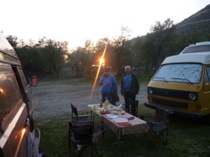 Bivouac marine d'Albo