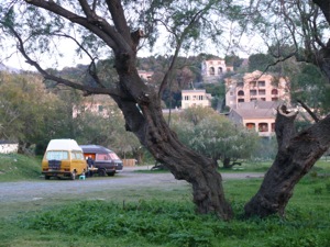 Bivouac marine d'Albo