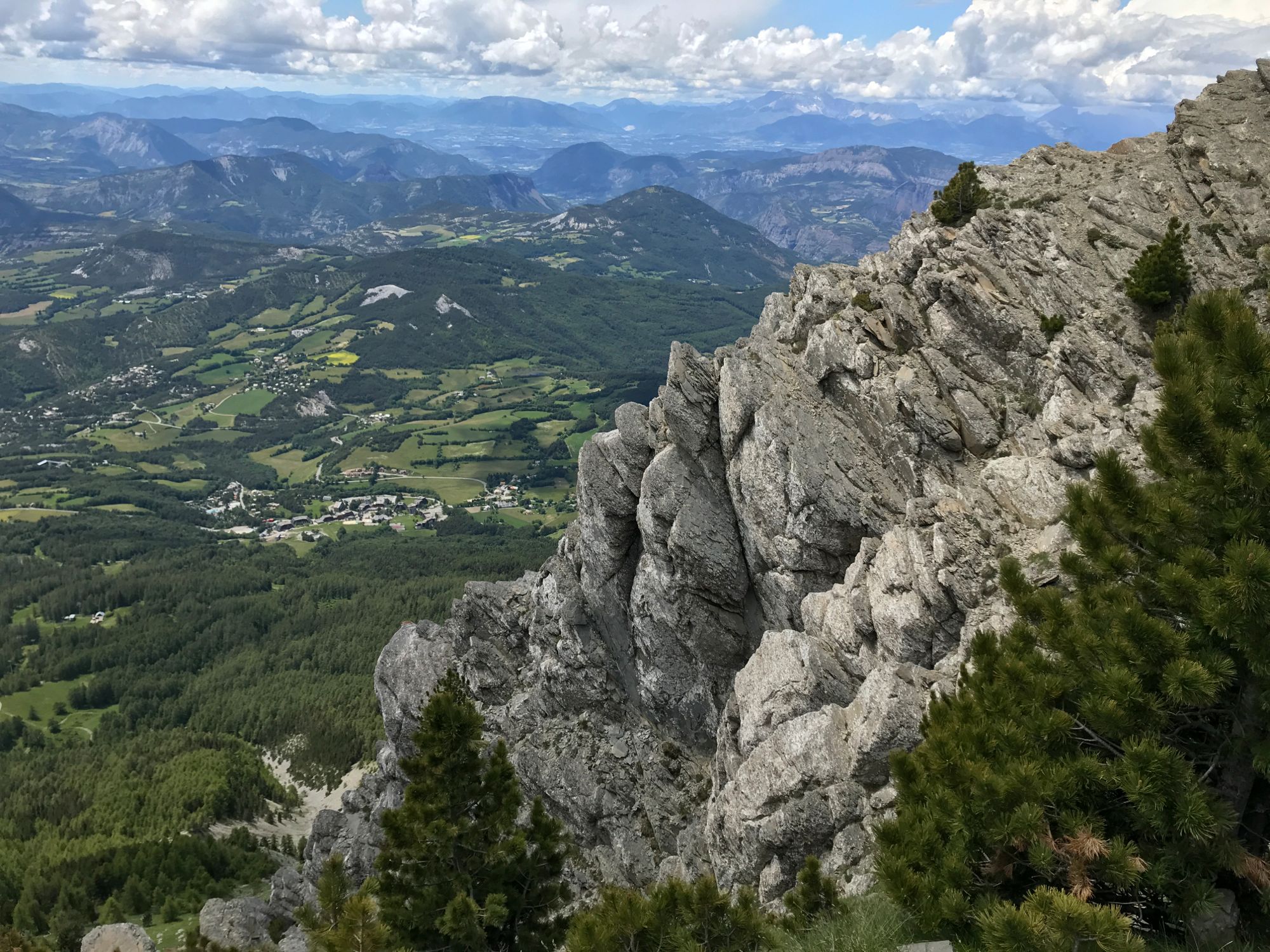 Col Bas, descente du fort de Dormillouse