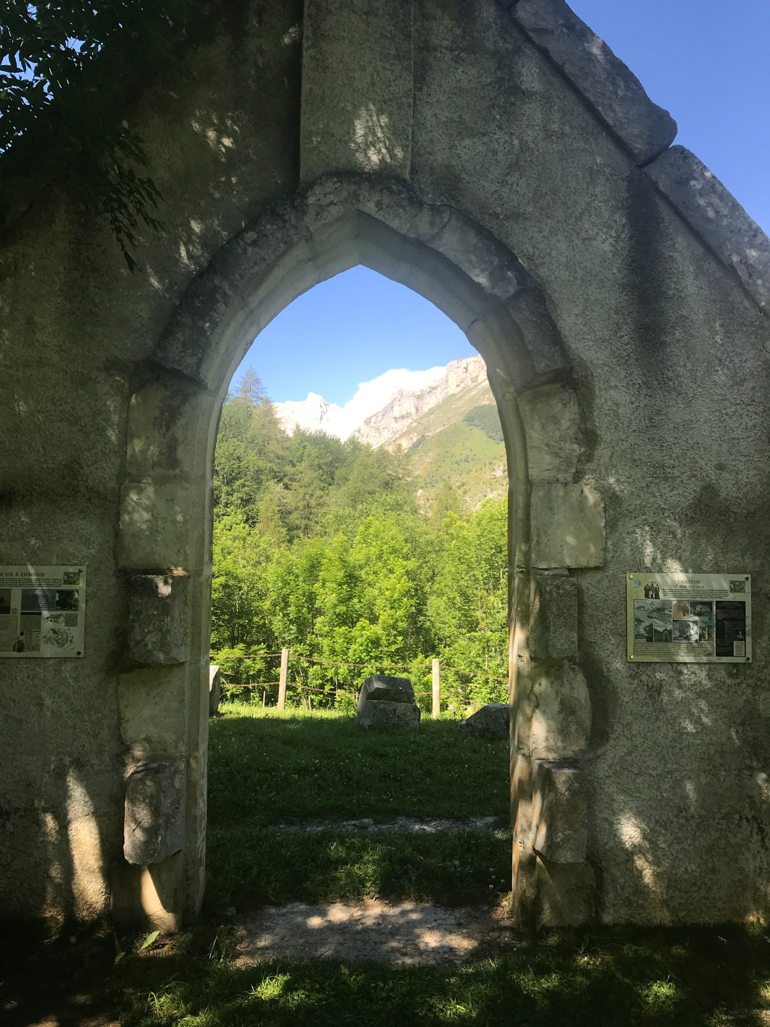 Col de Gleize. Rando vers Chaudun