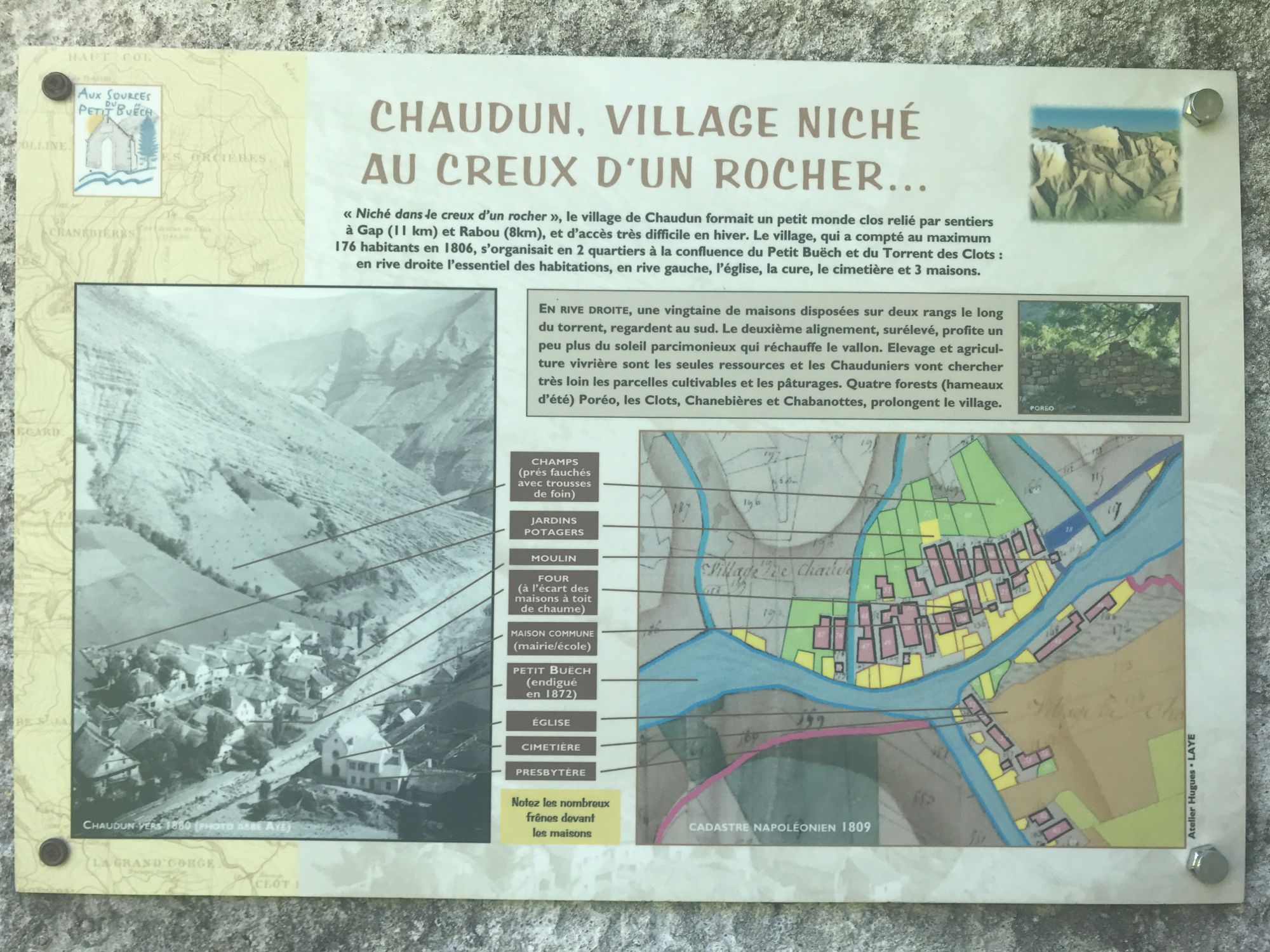 Col de Gleize. Rando vers Chaudun