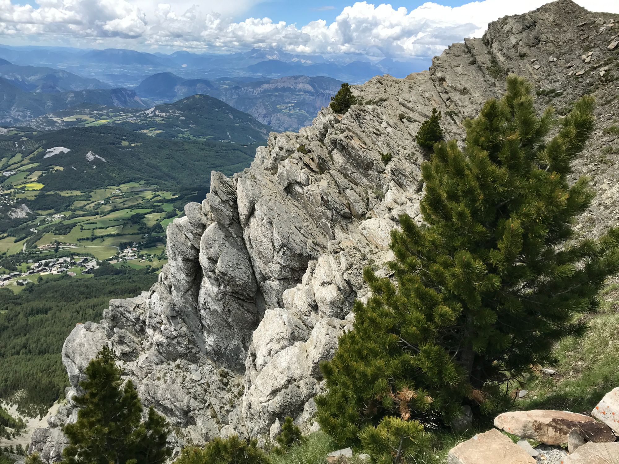 Col Bas, descente du fort de Dormillouse