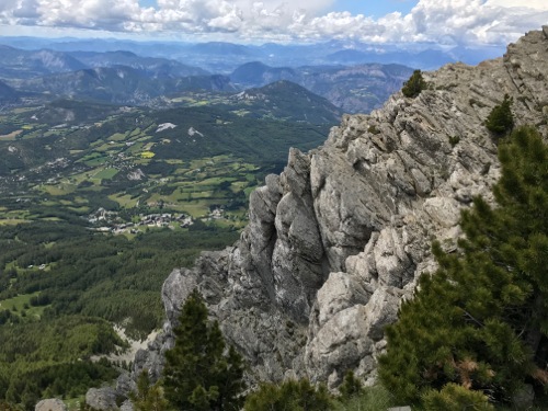 Col Bas, descente du fort de Dormillouse
