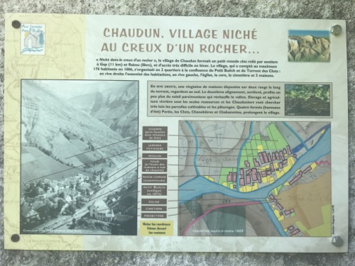 Col de Gleize. Rando vers Chaudun