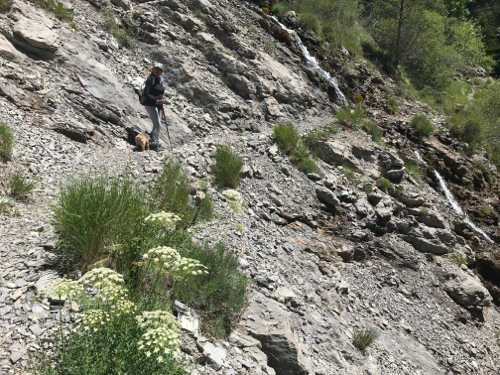 Col de Gleize. Rando de Chaudun, le long du Petit Buëch