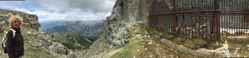 Col Bas, montée vers le fort de Dormillouse