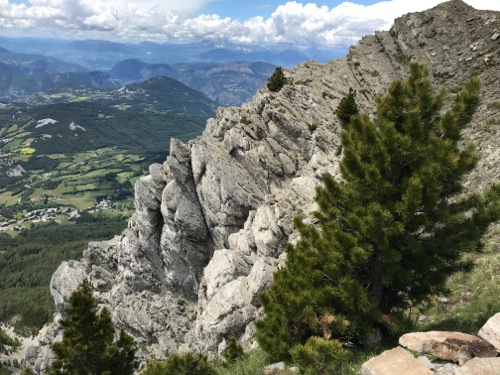 Col Bas, descente du fort de Dormillouse