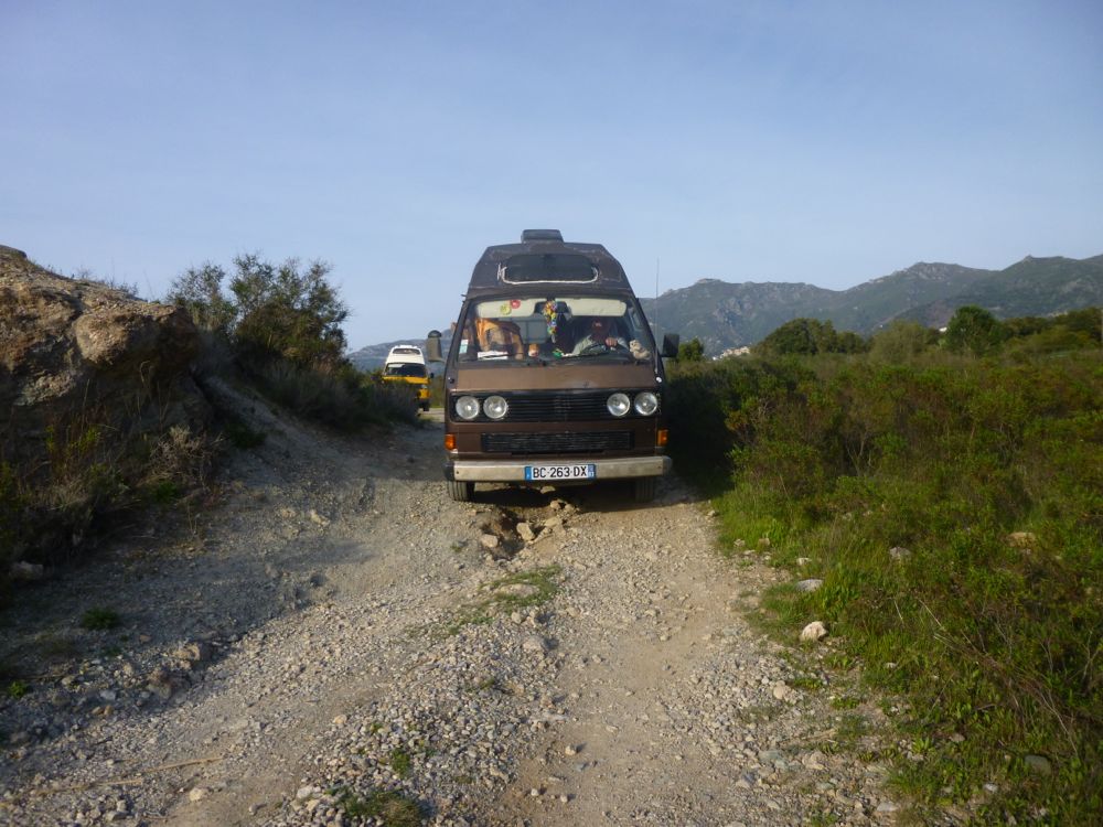 Bivouac barrage de Padula