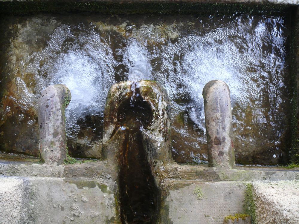 Pique-nique fontaine d'Orezza