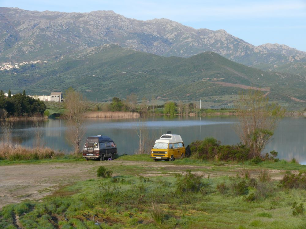 Bivouac barrage de Padula