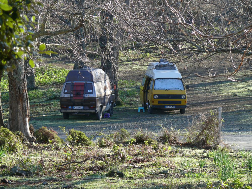 Bivouac route de Loreto di Casinca