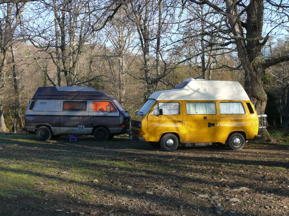 Bivouac route de Loreto di Casinca
