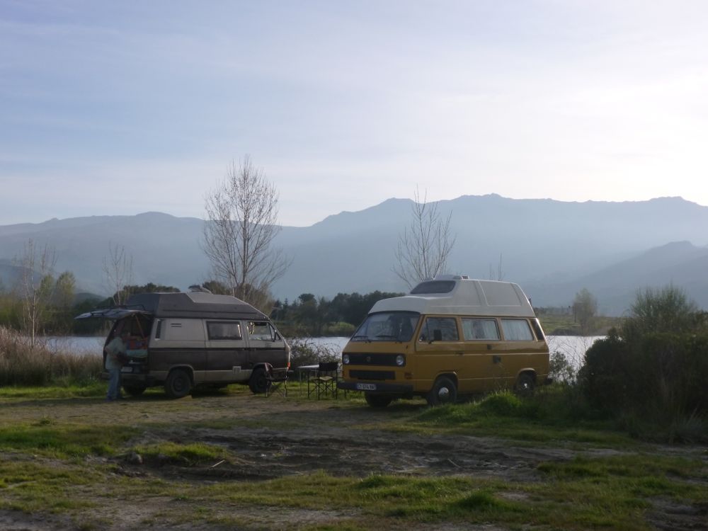 Bivouac barrage de Padula