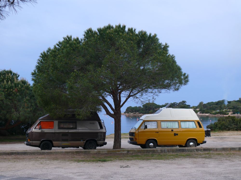 Bivouac presqu'ile d'Isolella
