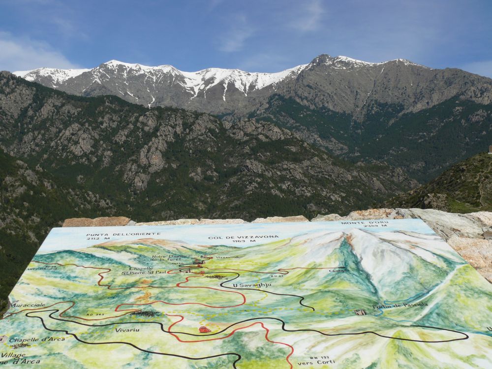 sur la route de Vivario