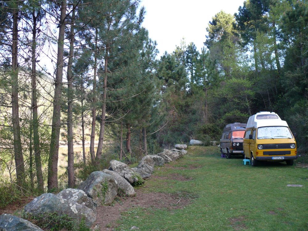 Bivouac dans le défilé de l'Inzecca
