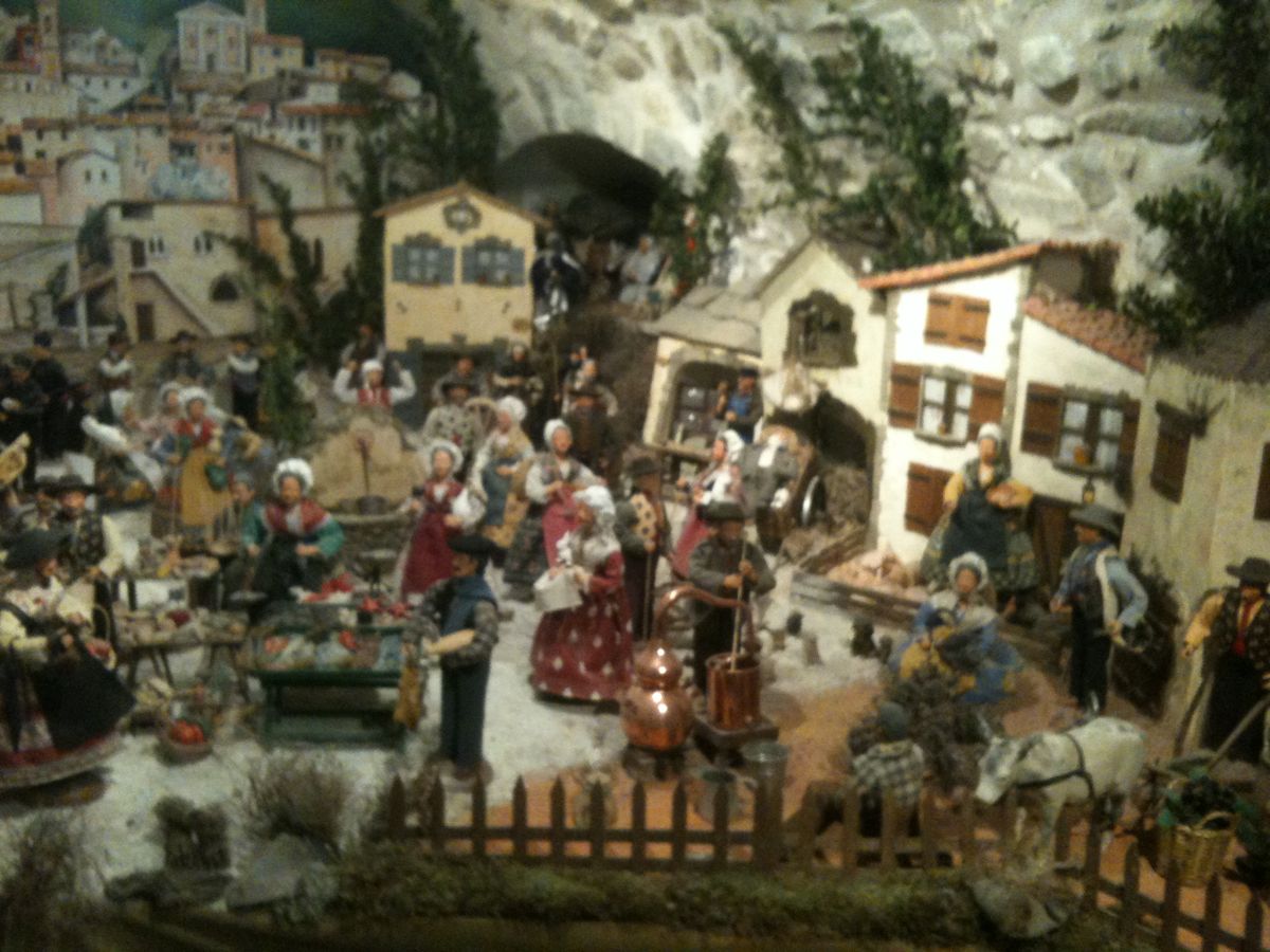 Luceram village des crèches