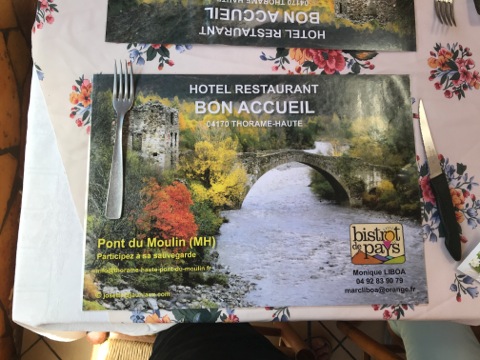Bistrot de Pays à Thorame-Haute